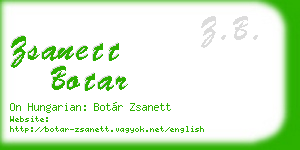 zsanett botar business card
