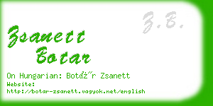 zsanett botar business card